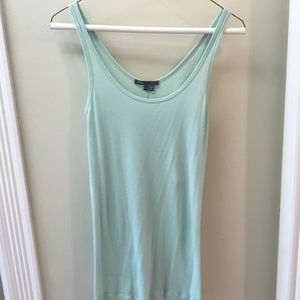 Vince ribbed Tank Top Mint size Large